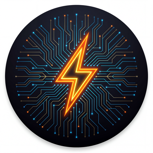 Home App Icon Lightning Tech 512x512